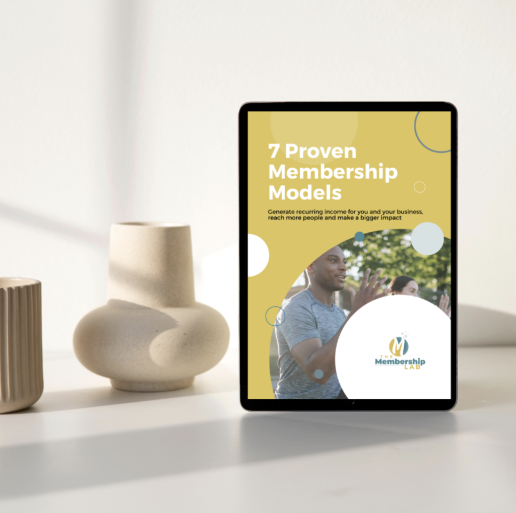 7 membership models - The Membership Lab